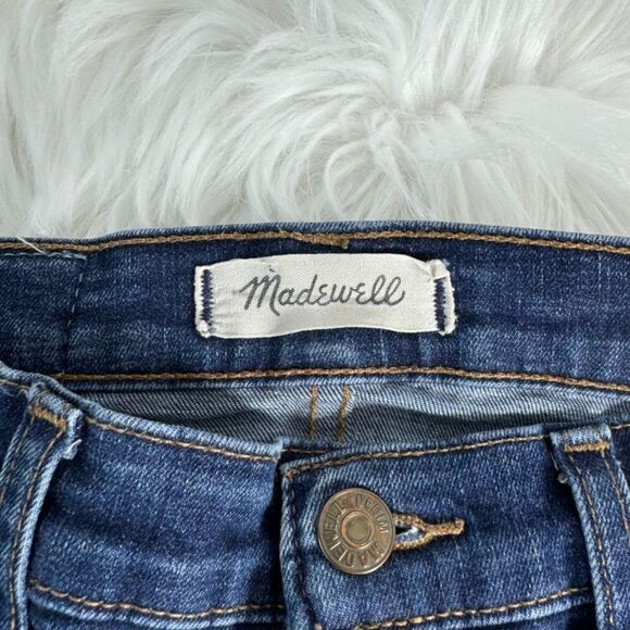 Madewell 10" High Rise Skinny Ripped Knee Jeans Sz 29 - Picture 6 of 10